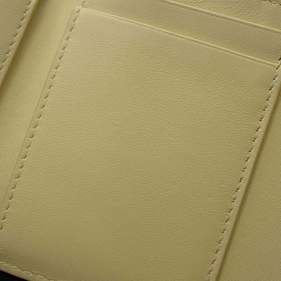 CHRISTIAN DIOR Tri-fold Wallet Lady Lotus Cannage Black S0181ONMJ - Picture 10 of 15